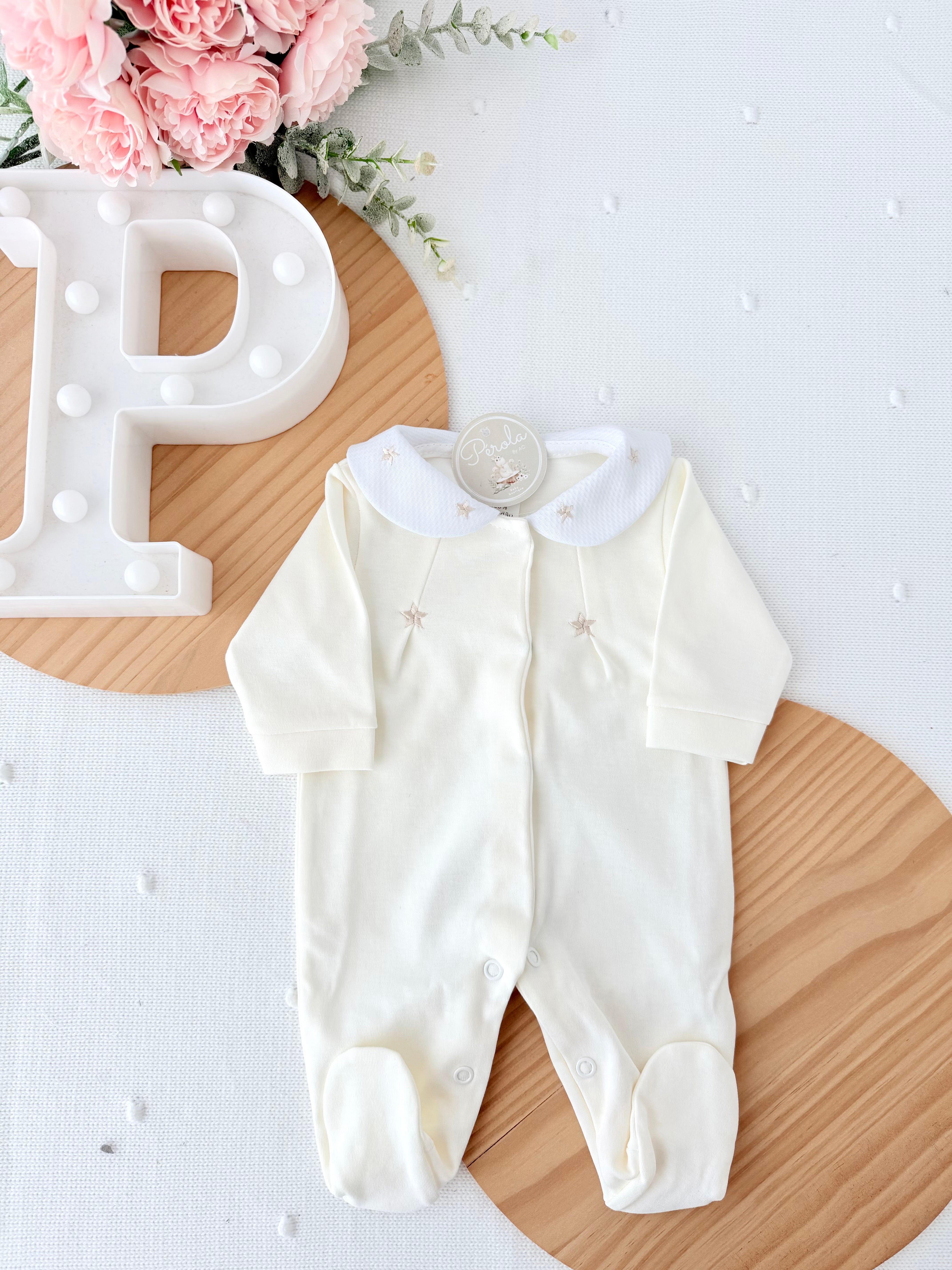 Babygrow estrelas algodão