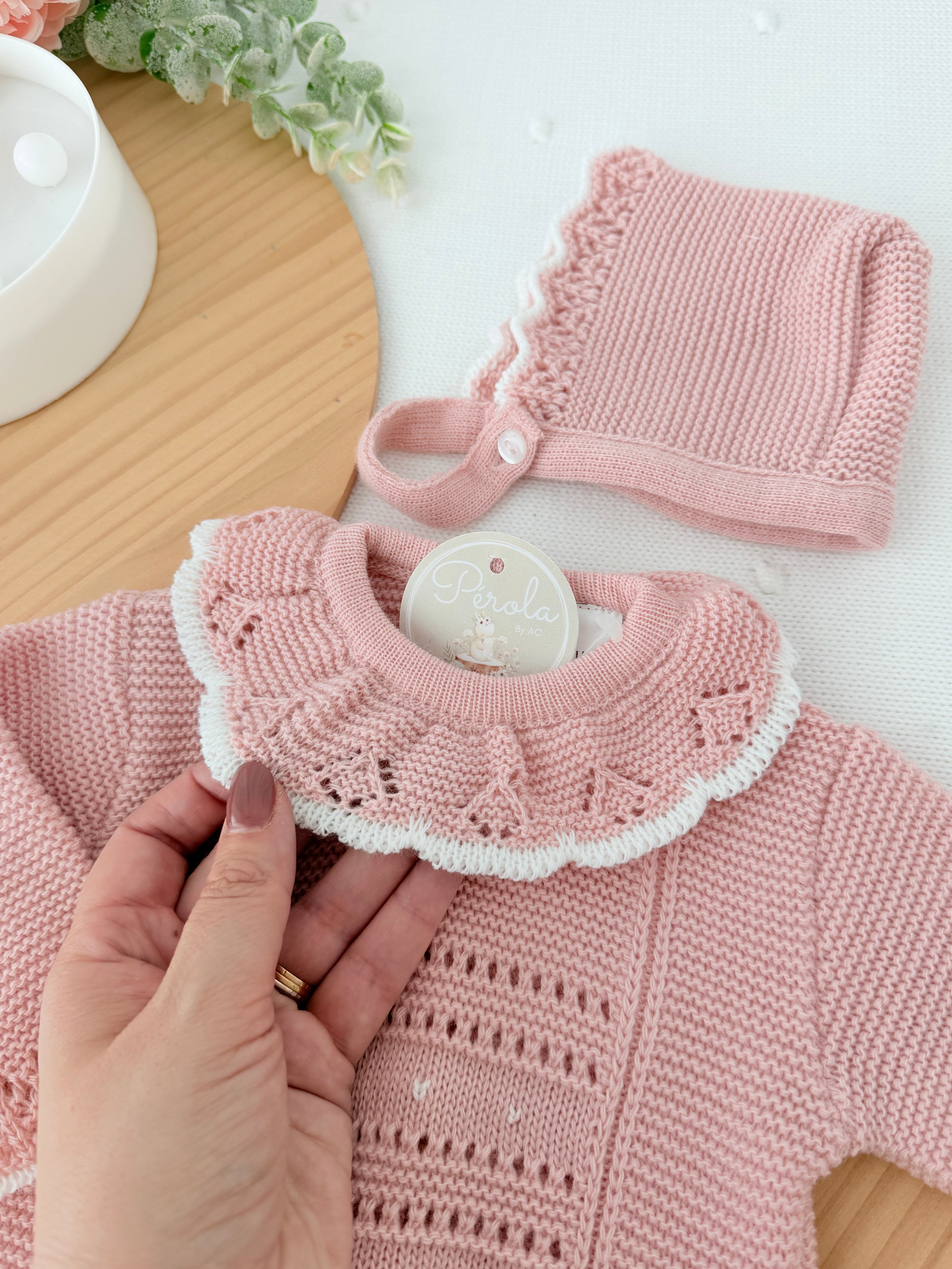 Conjunto Rosa Velho Outono Inverno