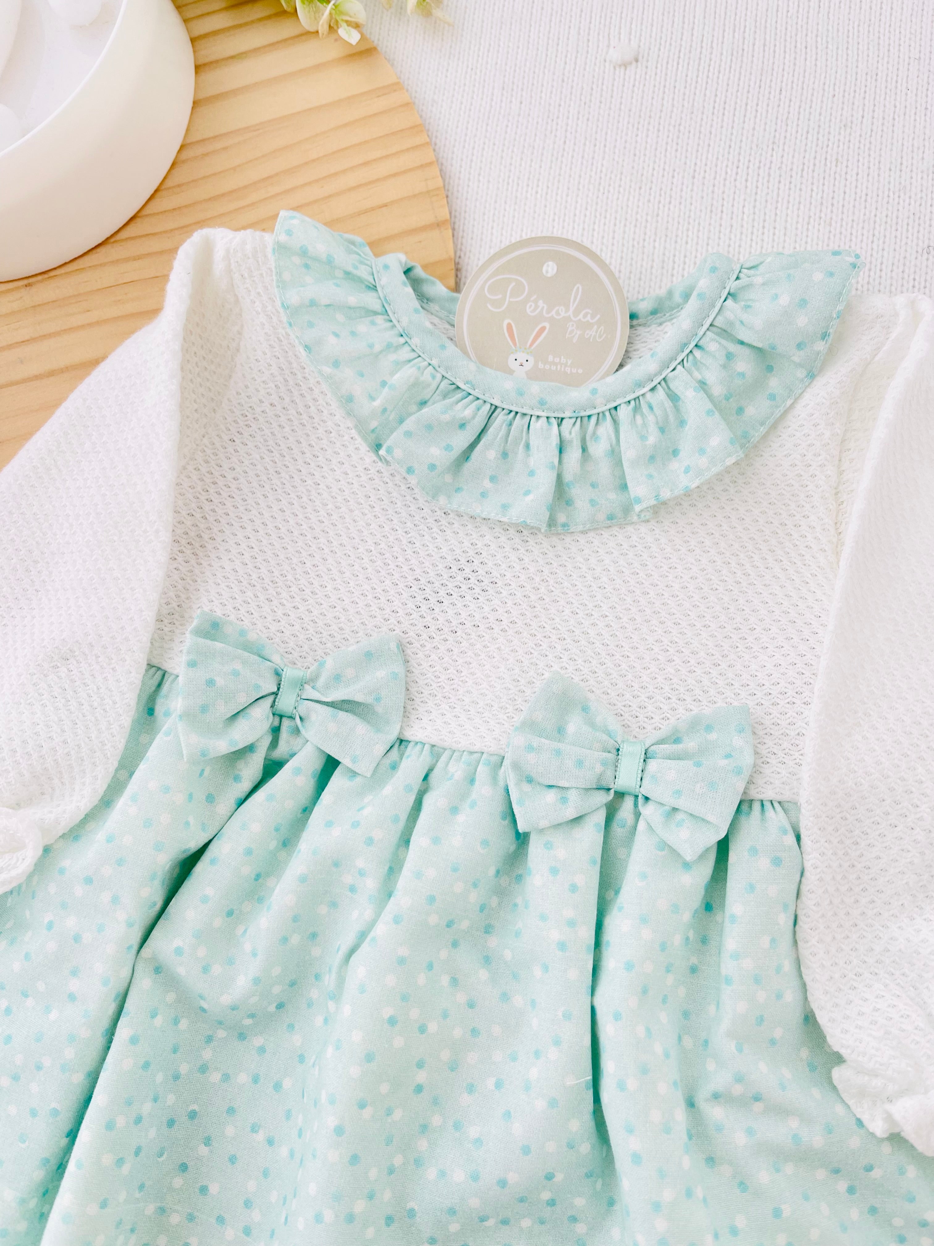 Vestido golinha de algodão