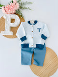 Conjunto menino: blusão e calças
