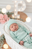 Conjunto Bebé: Camisola, Calças e Gorro 1M