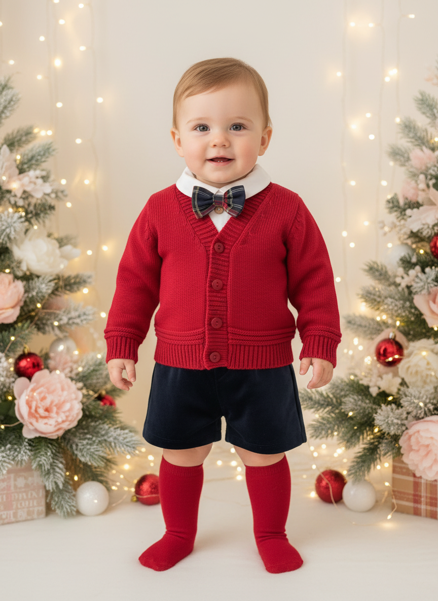 Conjunto premium em veludo: Calções com alças e camisa