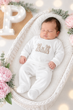 Conjunto veludo: Calças e camisola 1M e 2M