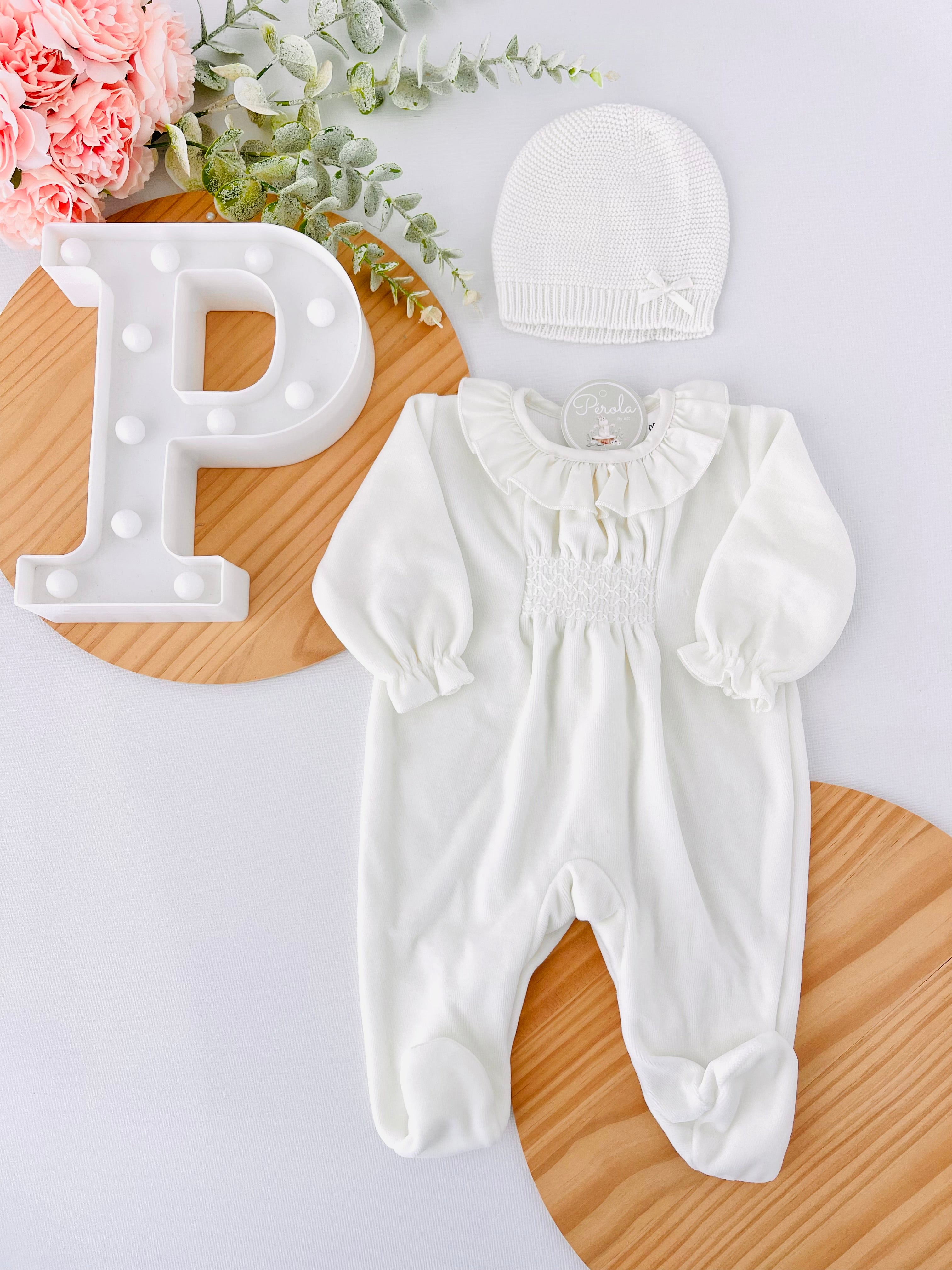 Babygrow favos em Veludo