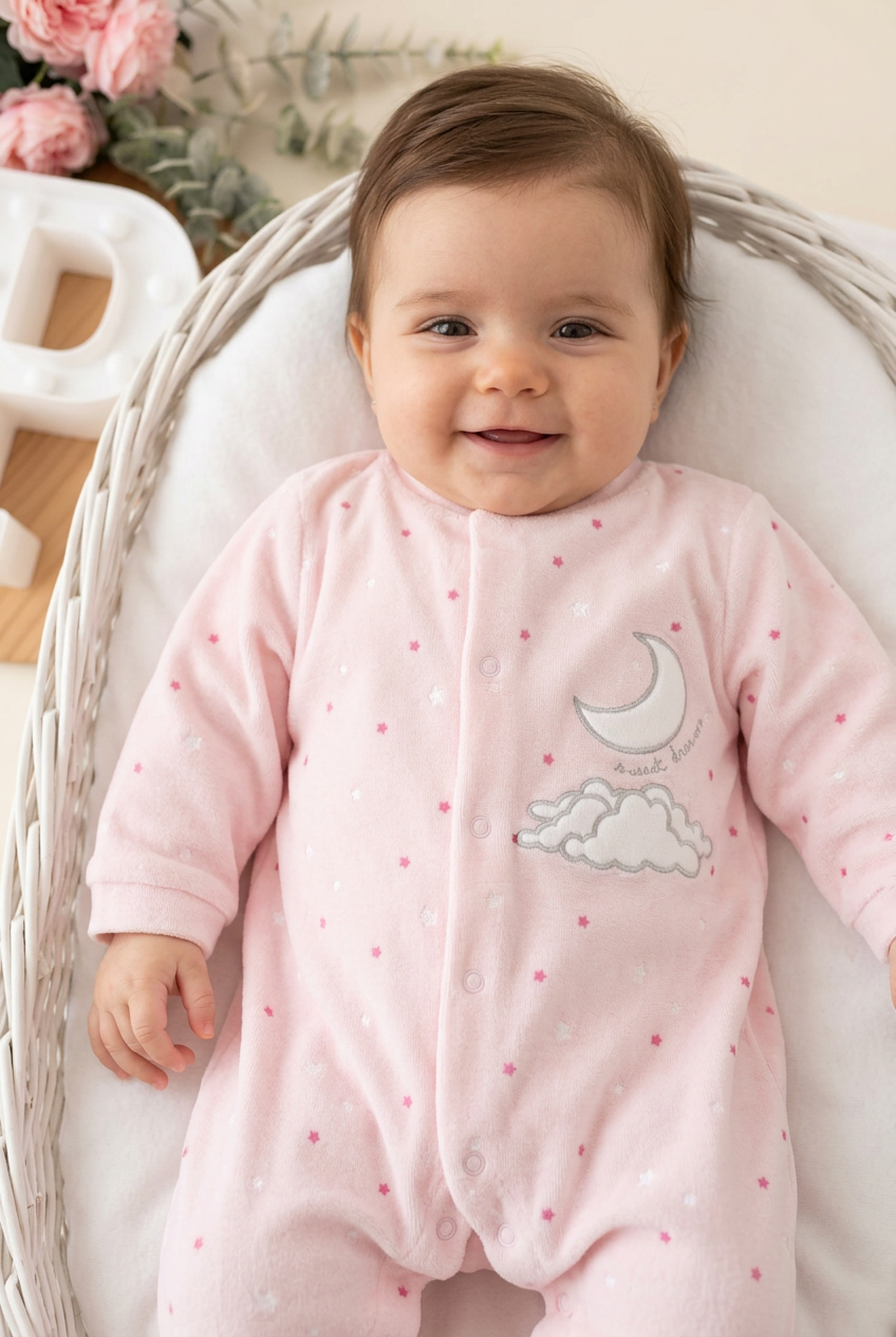 Babygrow veludo 6M - 24M
