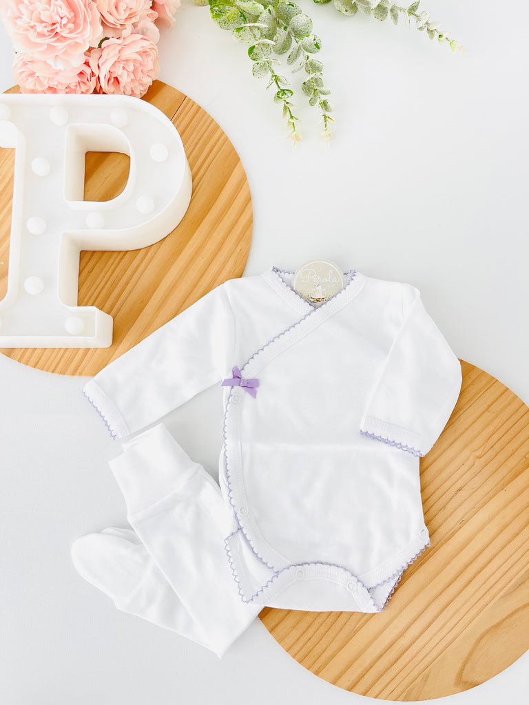 Conjunto interiores ternura: Body e calças