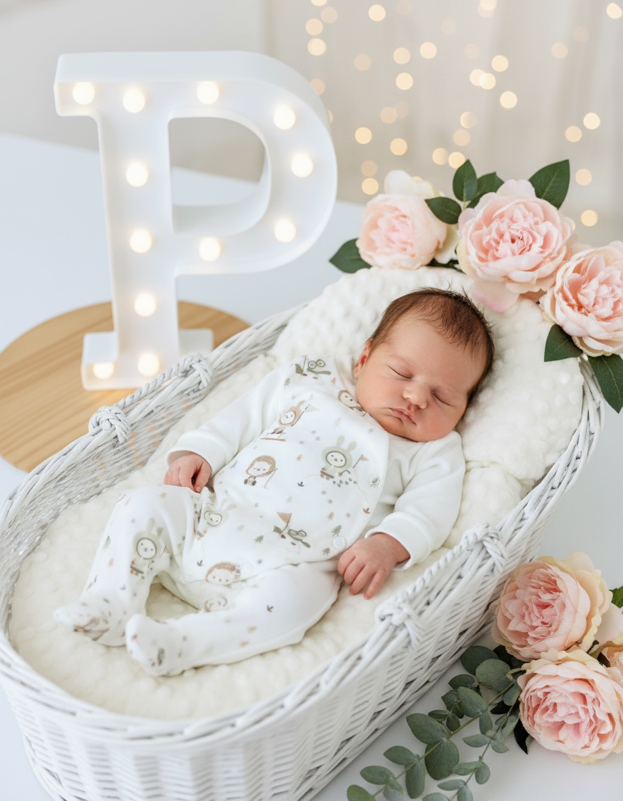 Pack enxoval unissexo: 9 peças - tema Esquimó