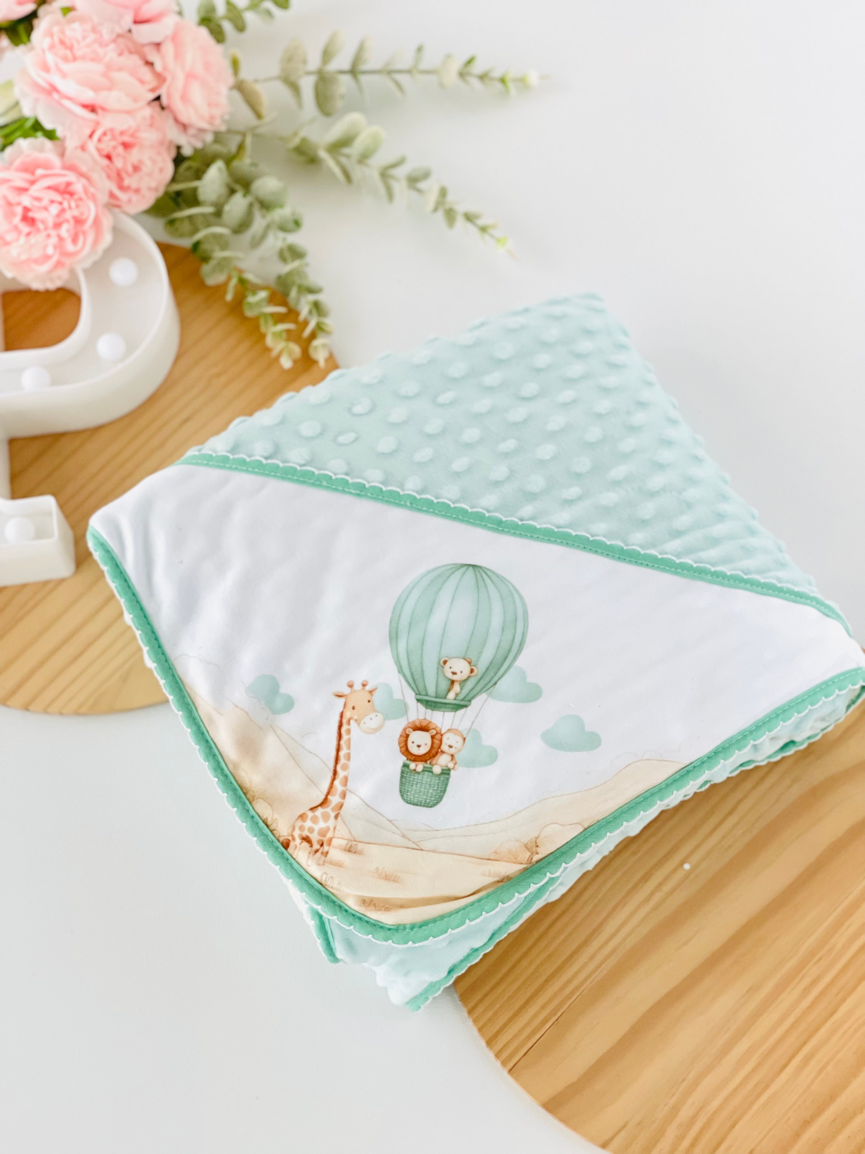 Manta quentinha tema Safari