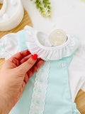 Conjunto Joana verde água