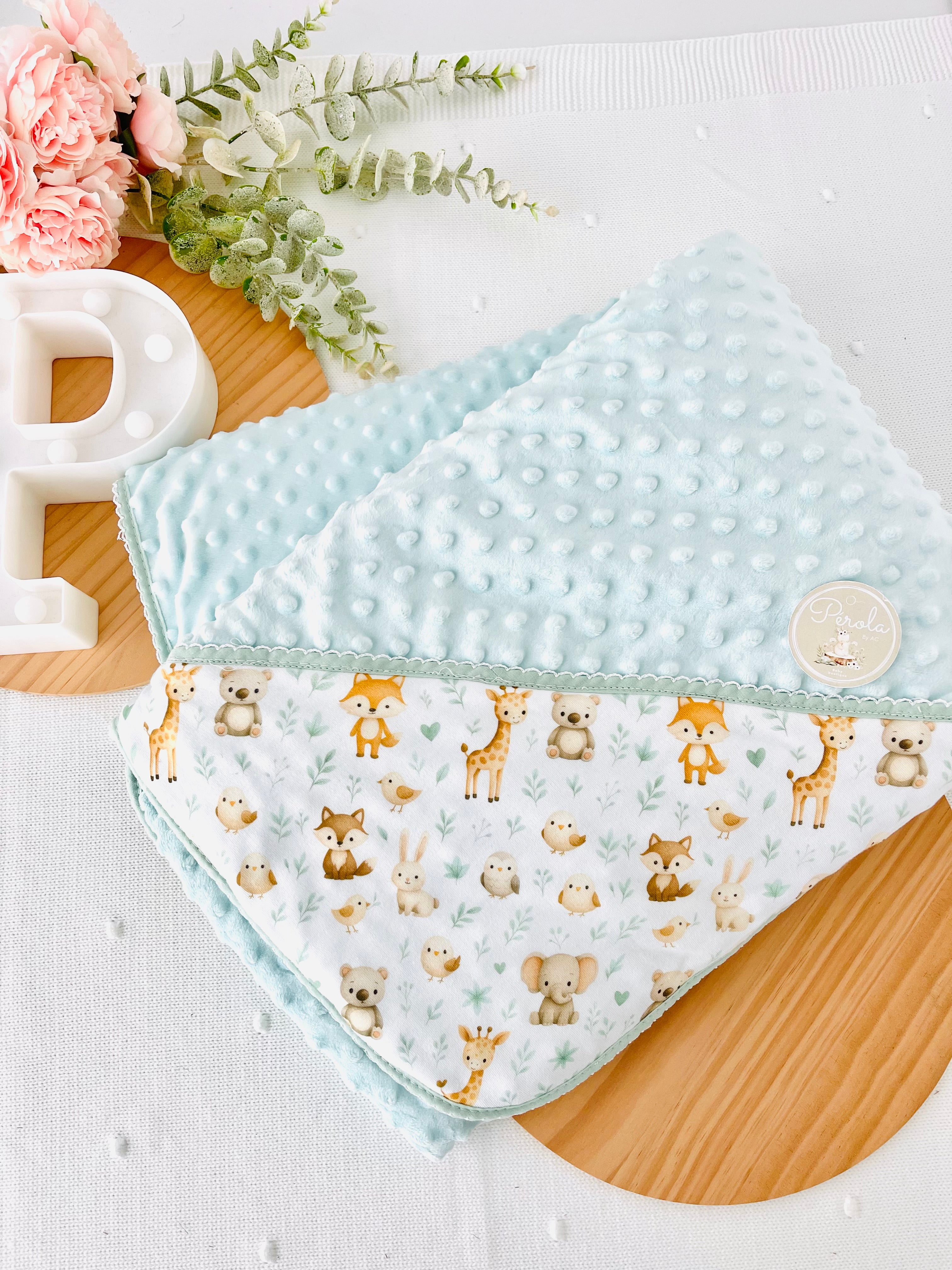 Manta tema Animais amorosos