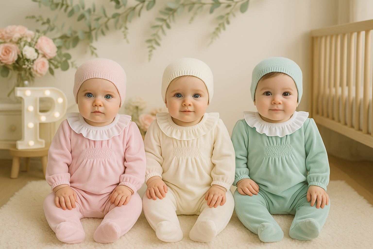 Babygrow favos em Veludo