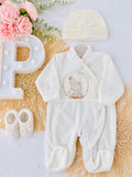 Babygrow coelhinhos veludo