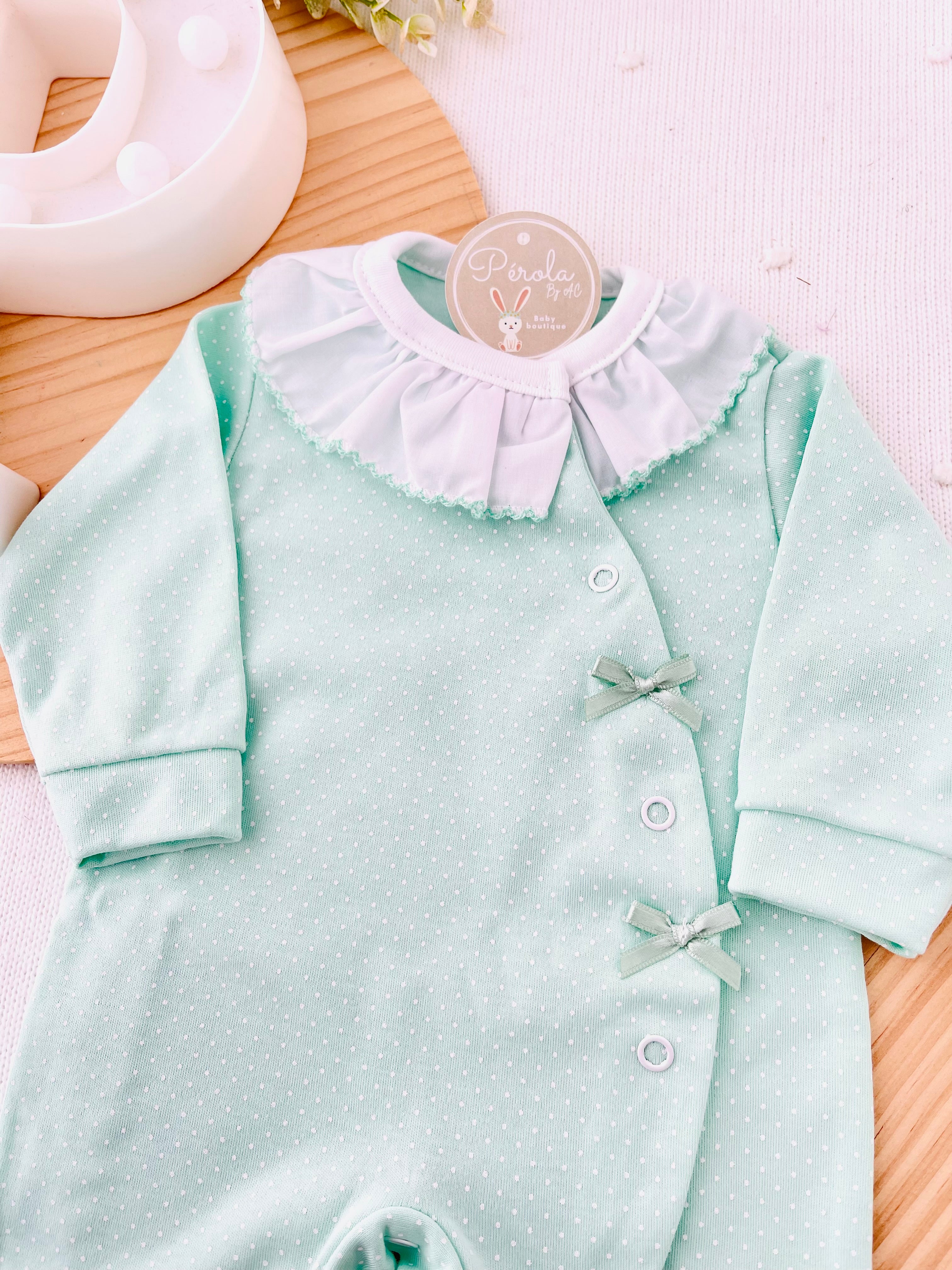 Babygrow pintinhas ALGODÃO