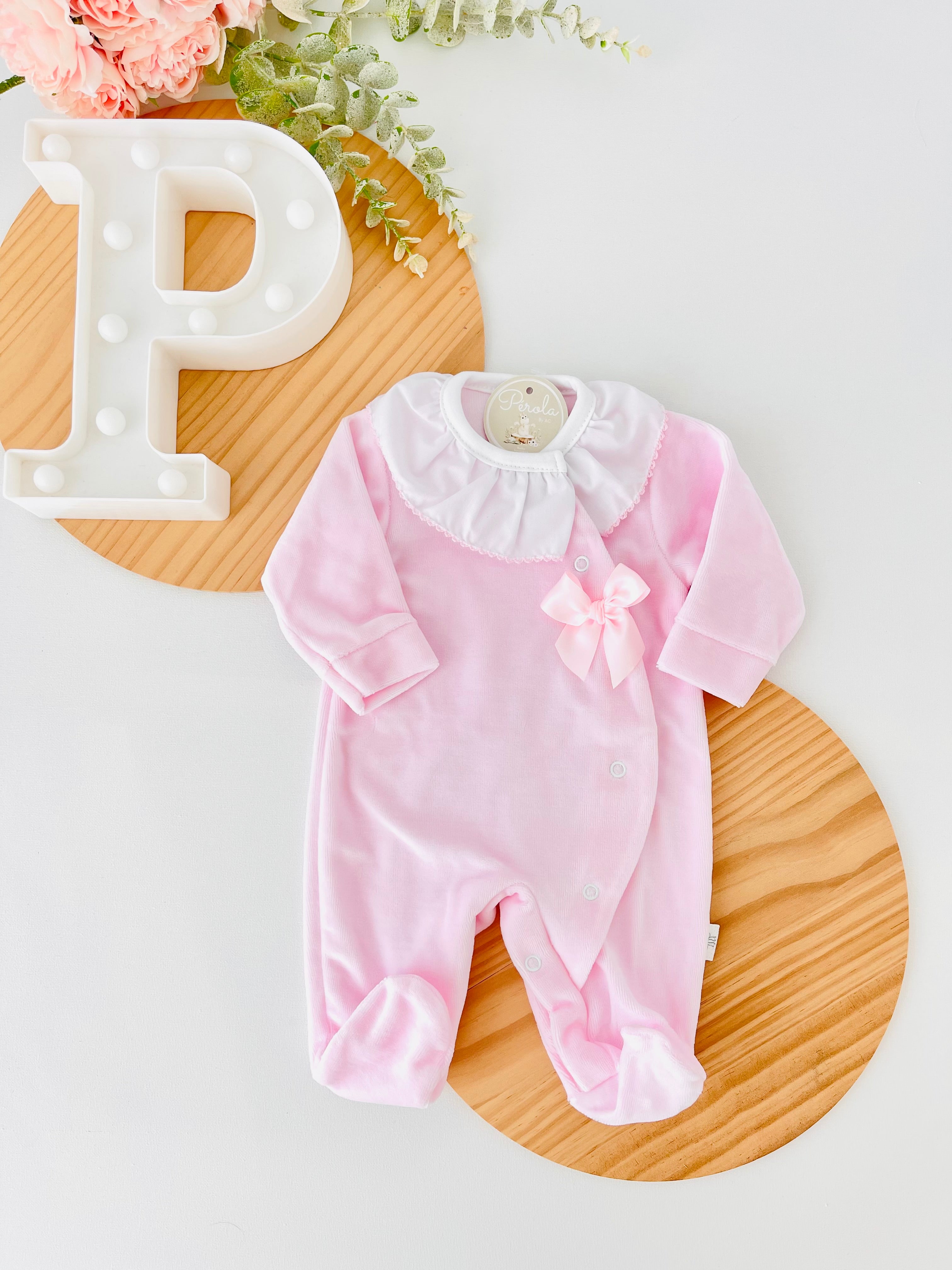 Babygrow veludo