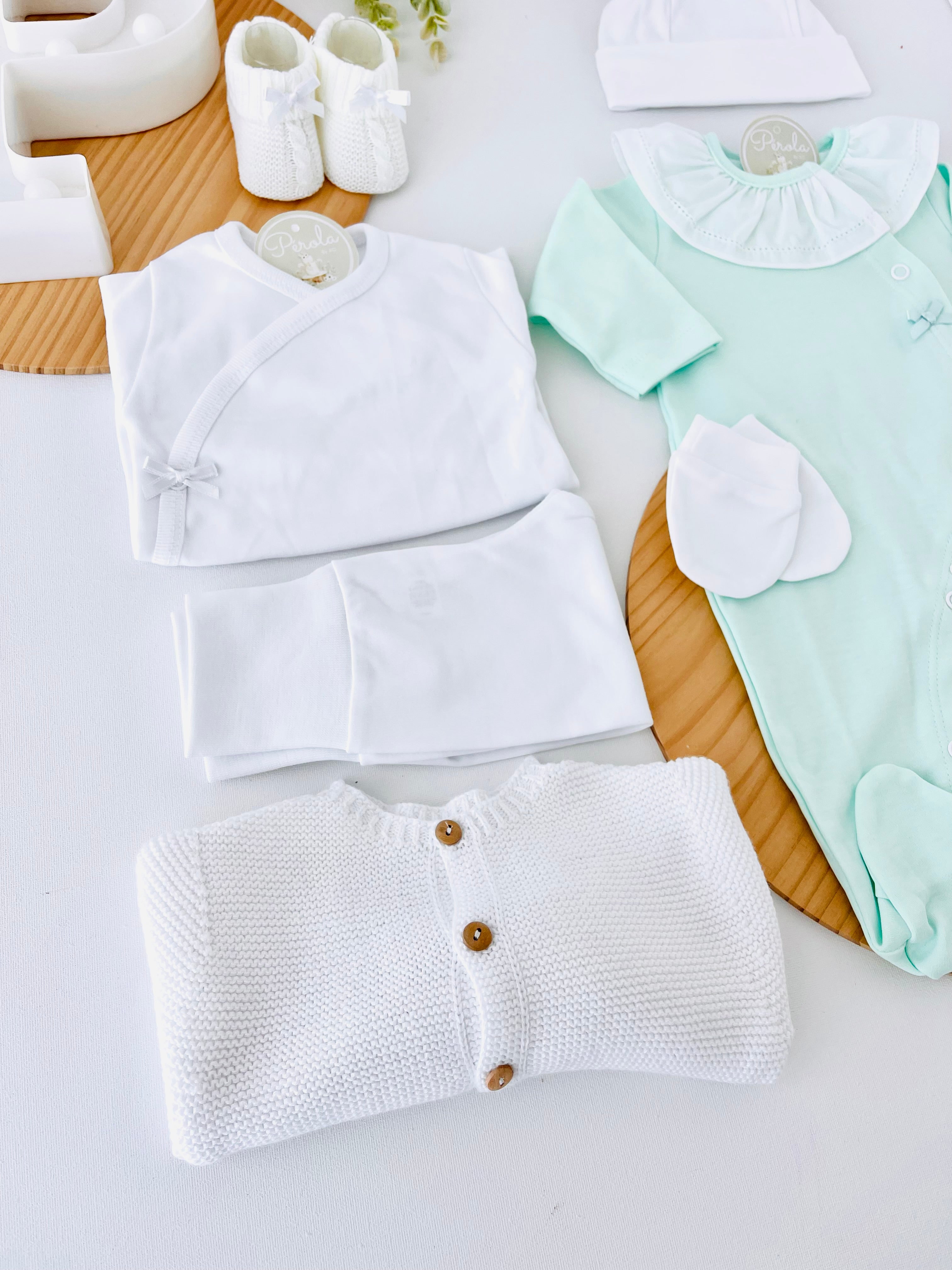 Pack recém nascido algodão 7 peças