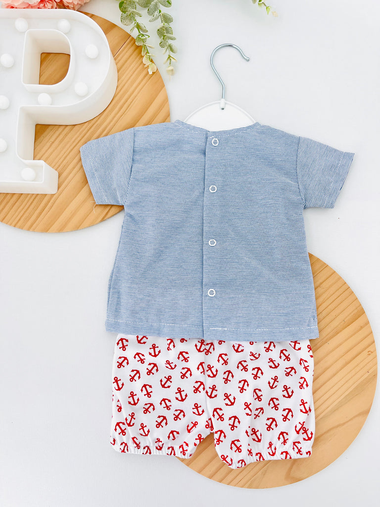 Conjunto: camisa e calções