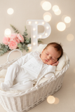 Babygrow veludo renda