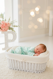 Babygrow algodão coelhinhos 3m 6m 9m e 12m