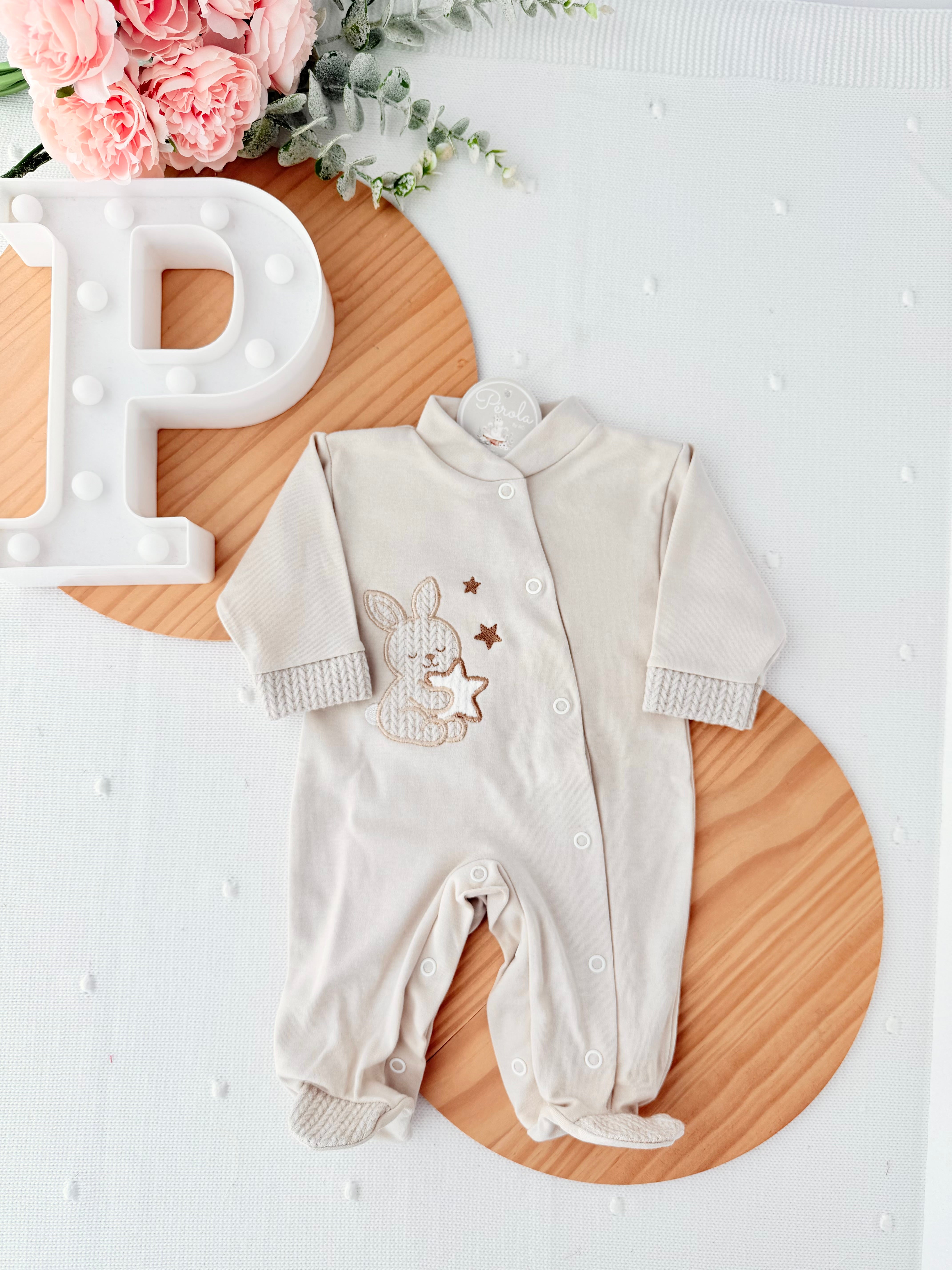 Babygrow unissexo algodão