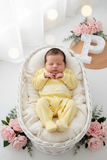 Babygrow veludo fita em renda