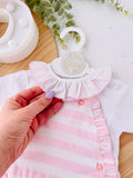 Conjunto riscas: fofo e camisola