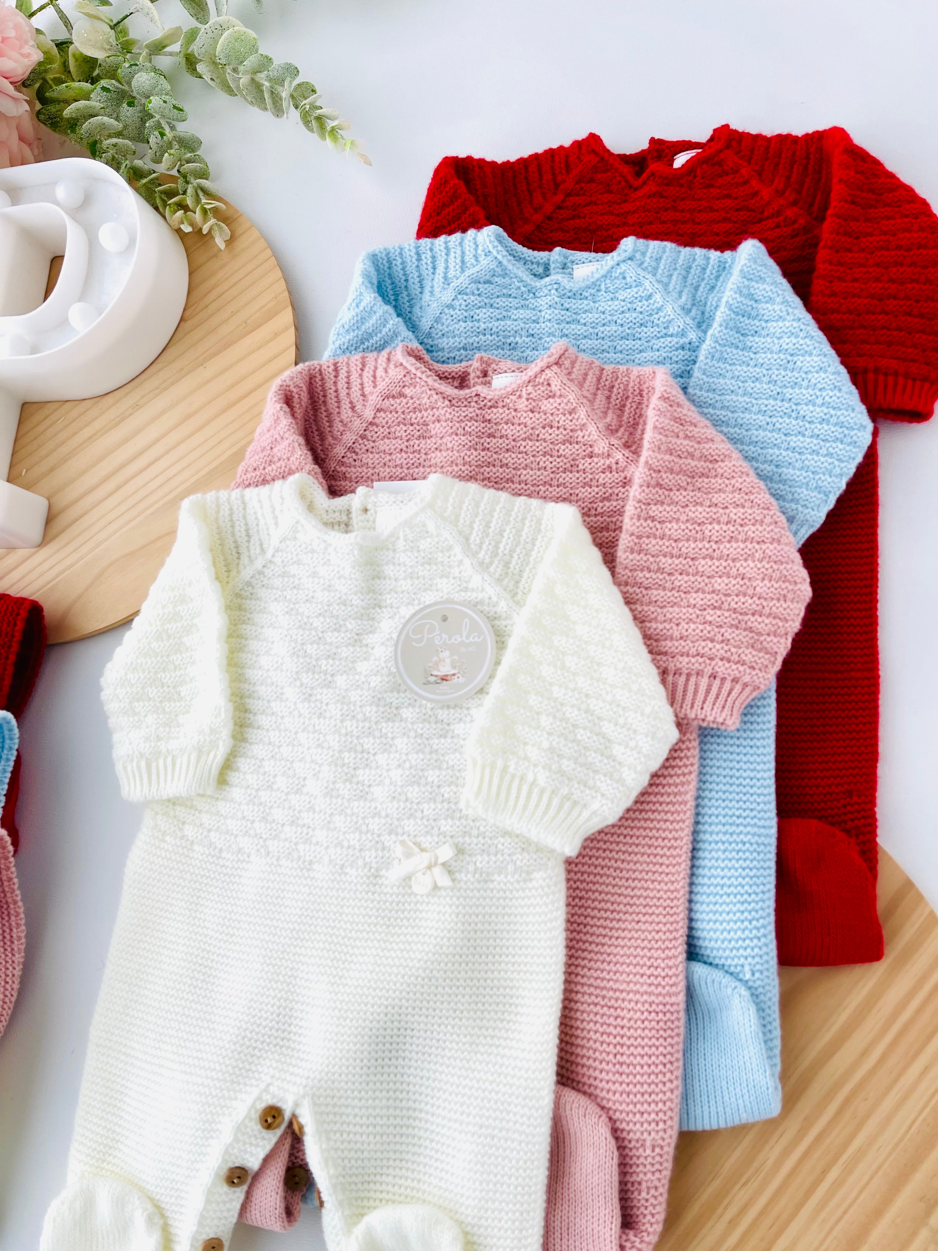 Saída de maternidade: Babygrow e touca Outono/Inverno