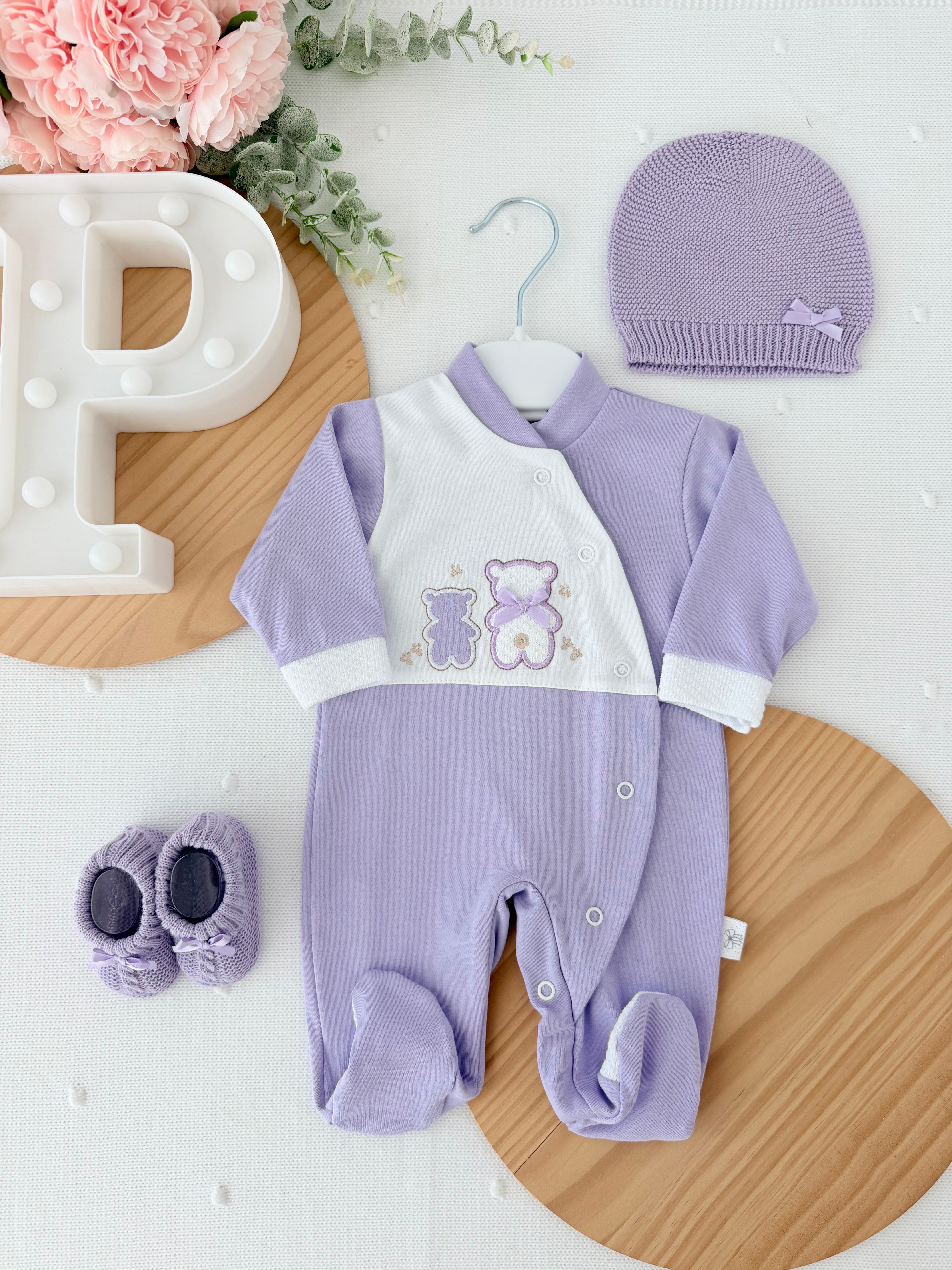 Babygrow ursinhos em algodão