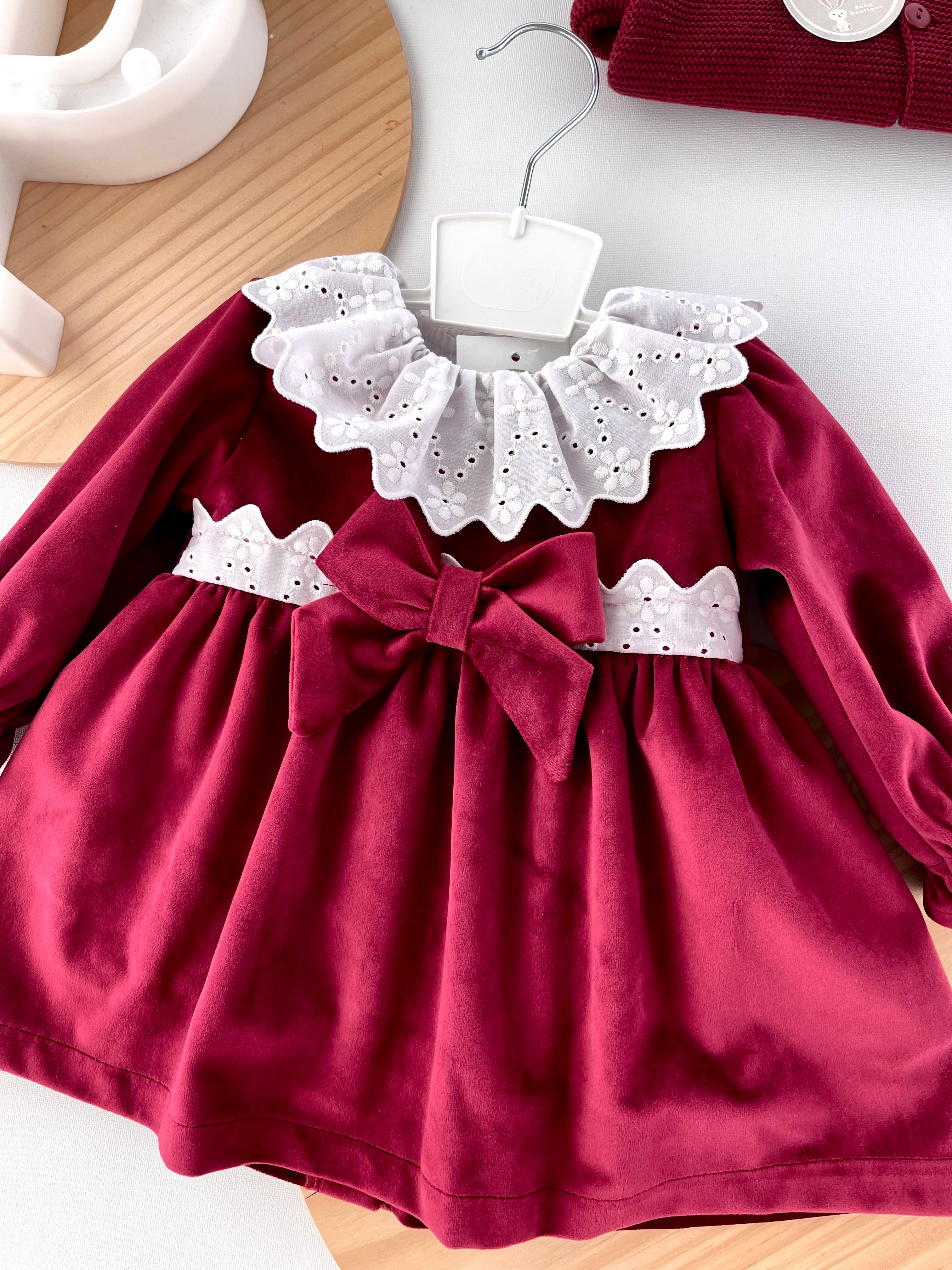 Vestido em veludo coleção premium