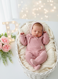 Saída de maternidade: Babygrow e touca Outono/Inverno