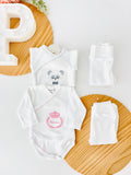 Pack oportunidade 4 peças: 2 bodies e 2 calças