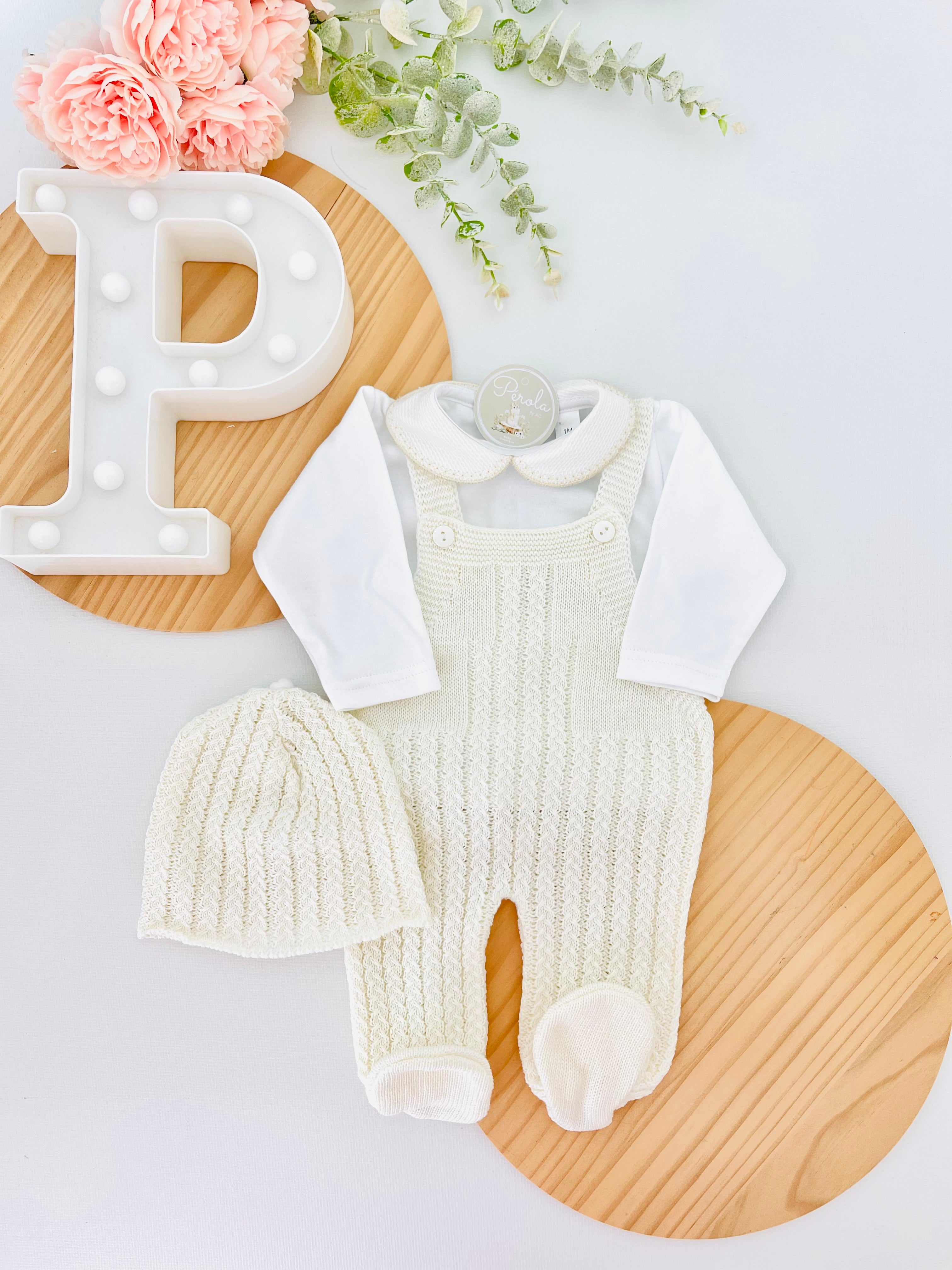 Saída de maternidade Doçura - 100% algodão