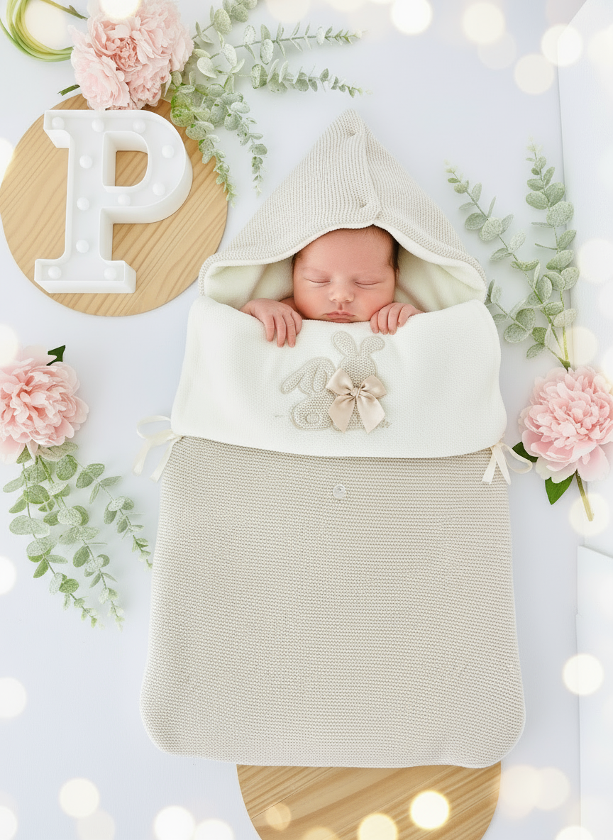 Sacos de dormir bebé tema coelhinhos