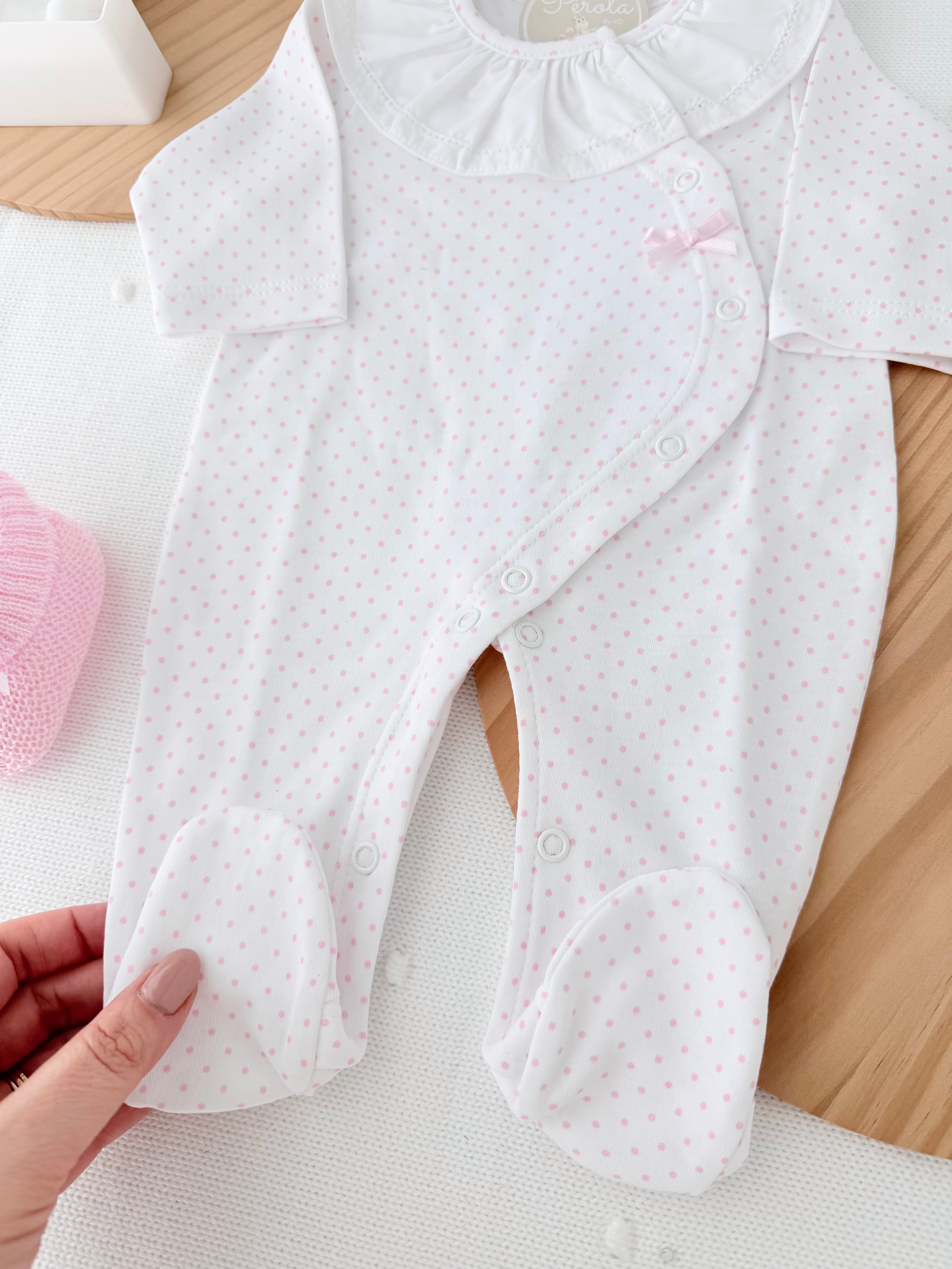Babygrow Carinho versão pintinhas