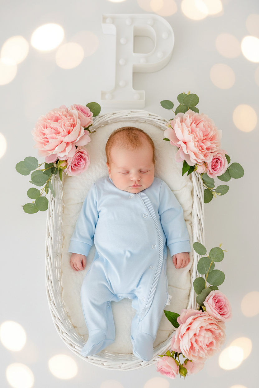 Babygrow menino em algodão