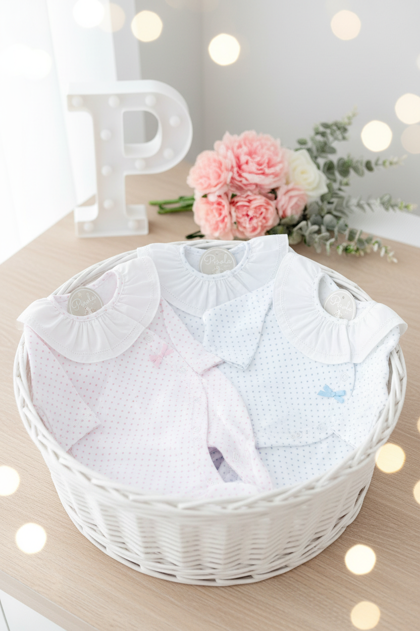 Babygrow Carinho versão pintinhas