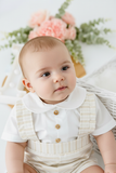 Conjunto pérola menino: fofo e camisa