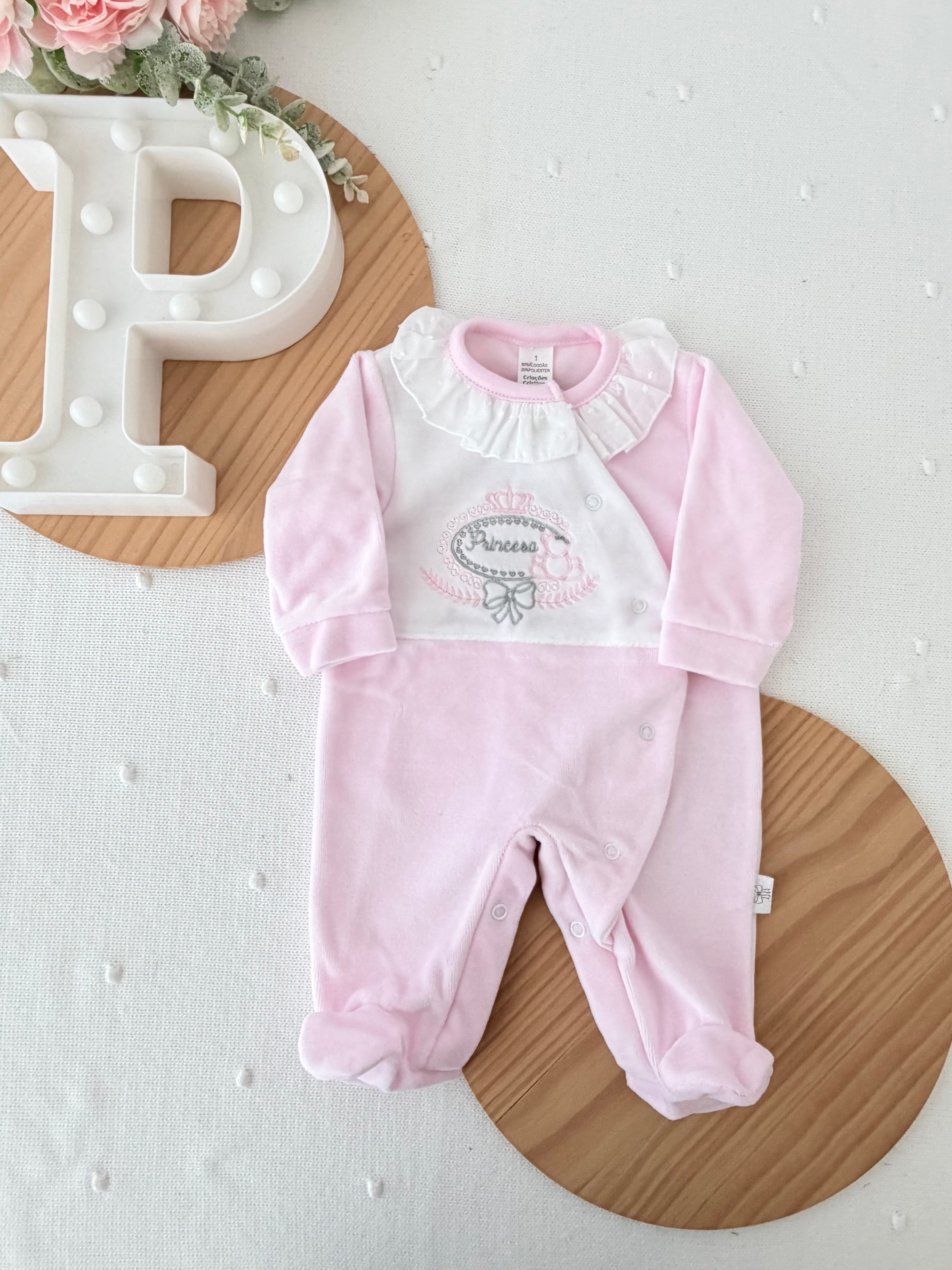 Babygrow príncipe ou princesa
