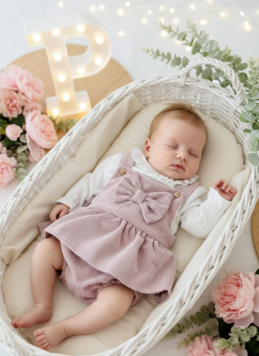 Conjunto rosa: fofo e blusa