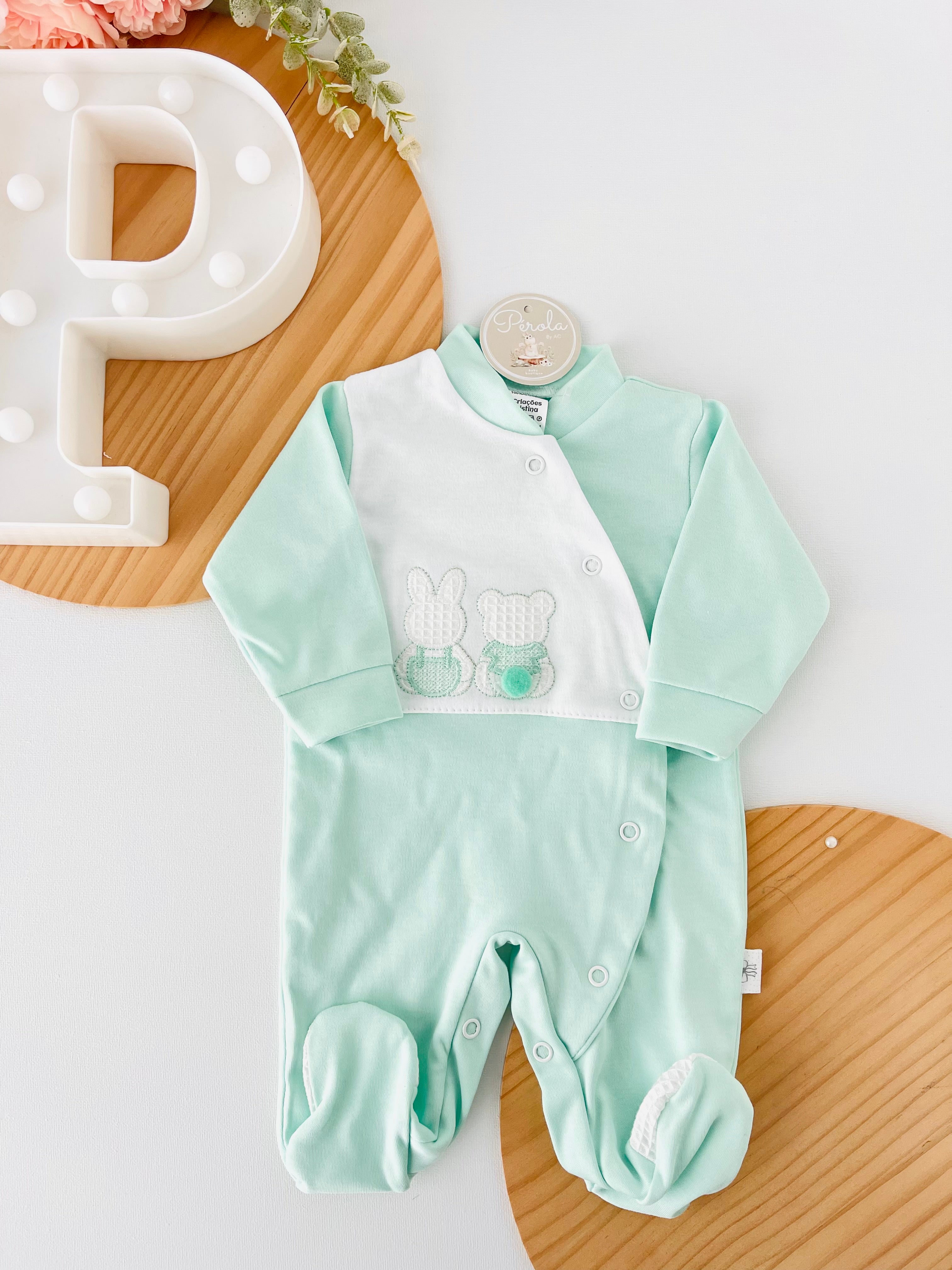 Babygrow amigos algodão