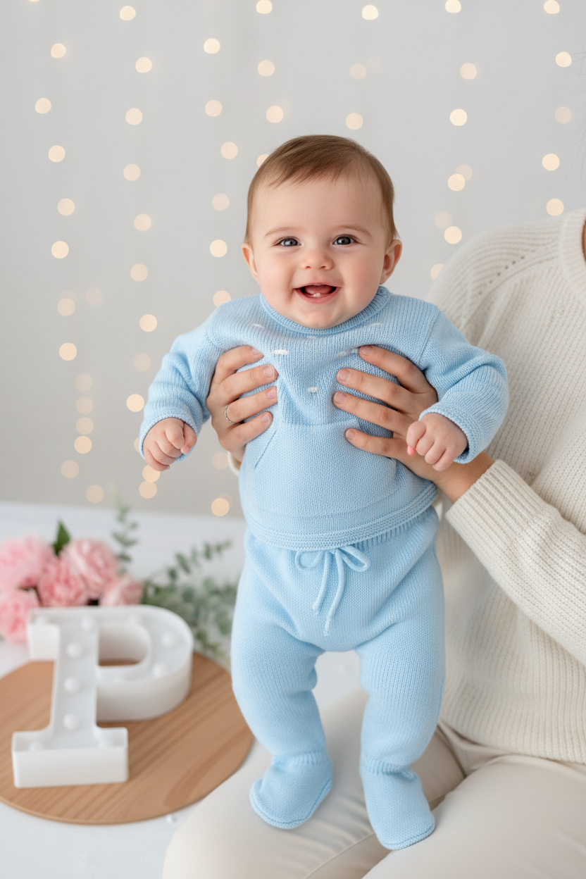 Conjunto bebé 3m e 6m