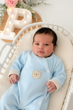 Babygrow tema: Amor sem fim em veludo