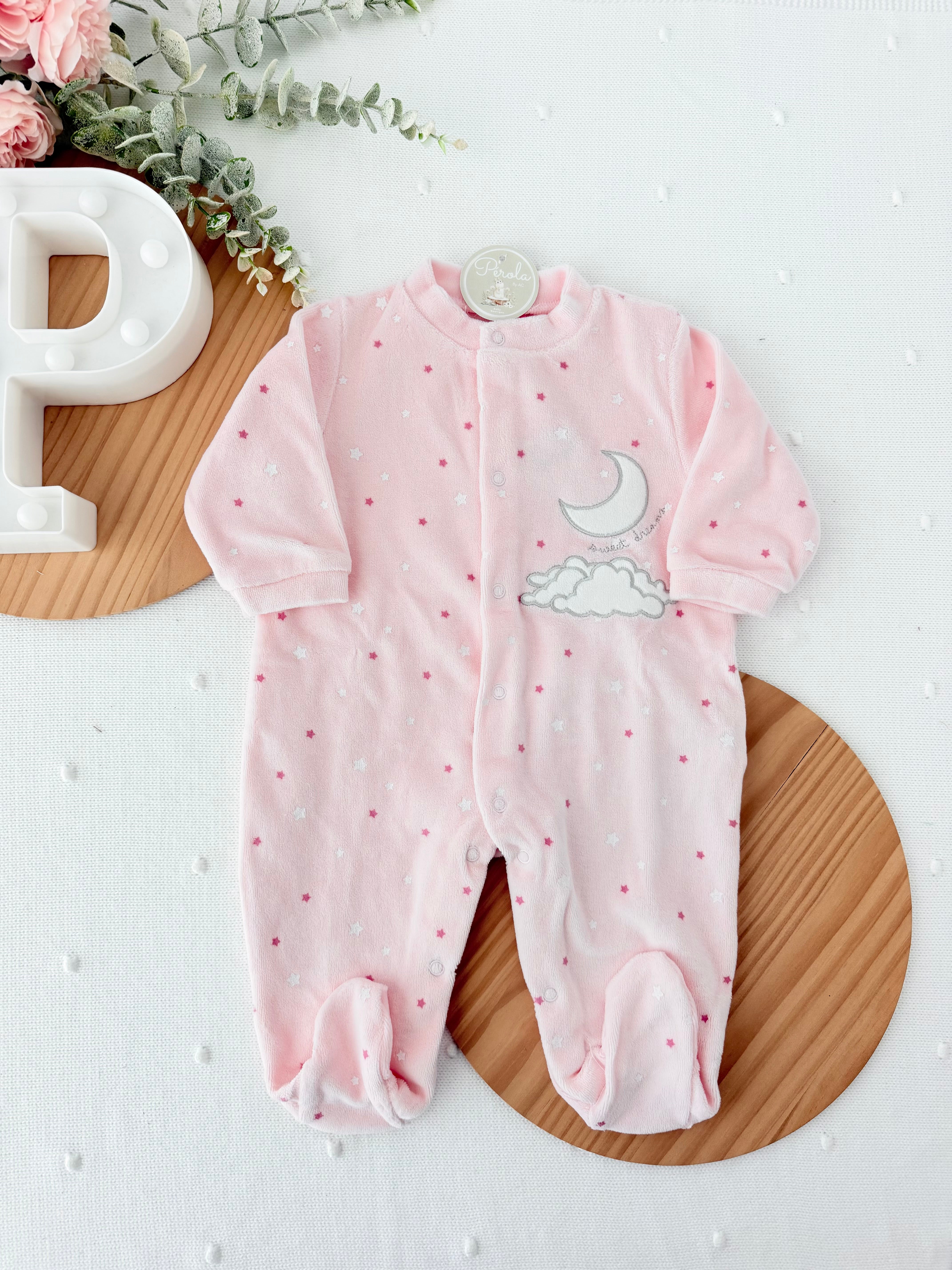 Babygrow veludo 6M - 24M
