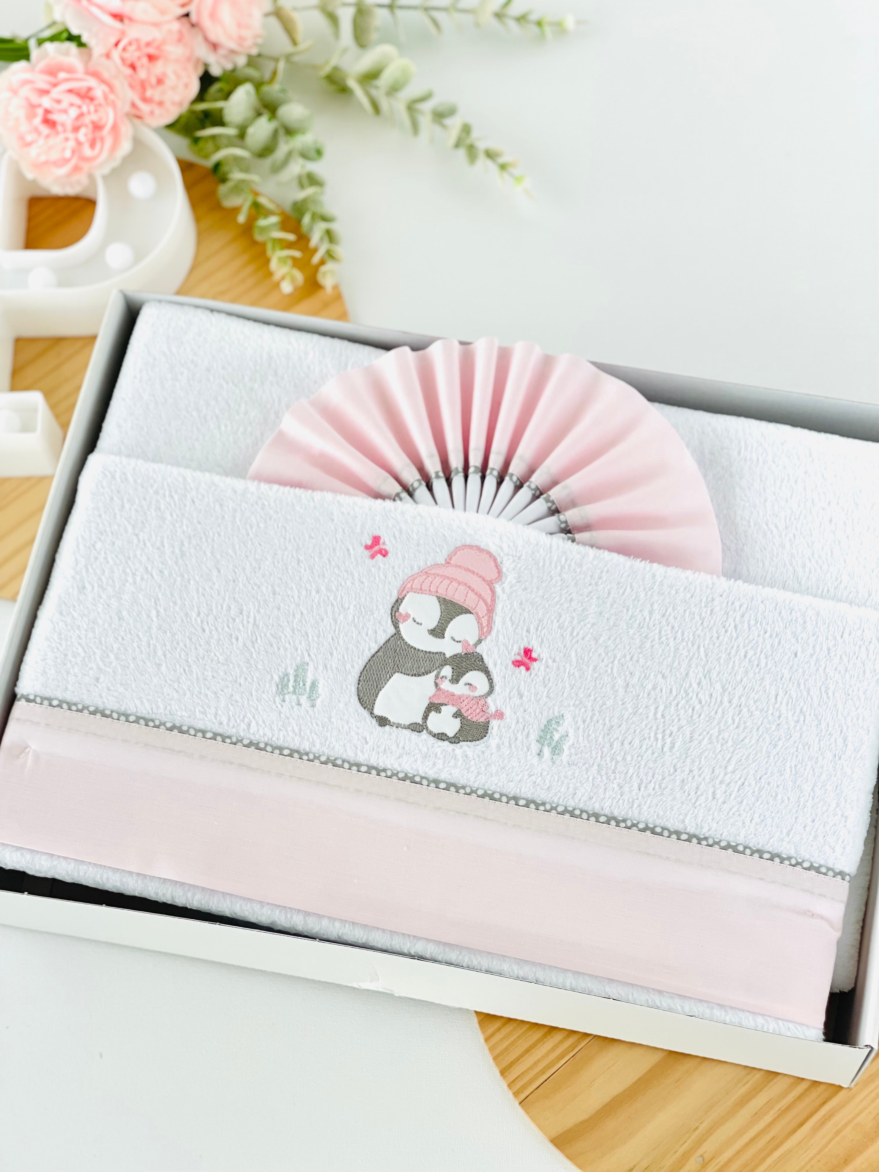 Lençóis coralina cama de grades pinguins