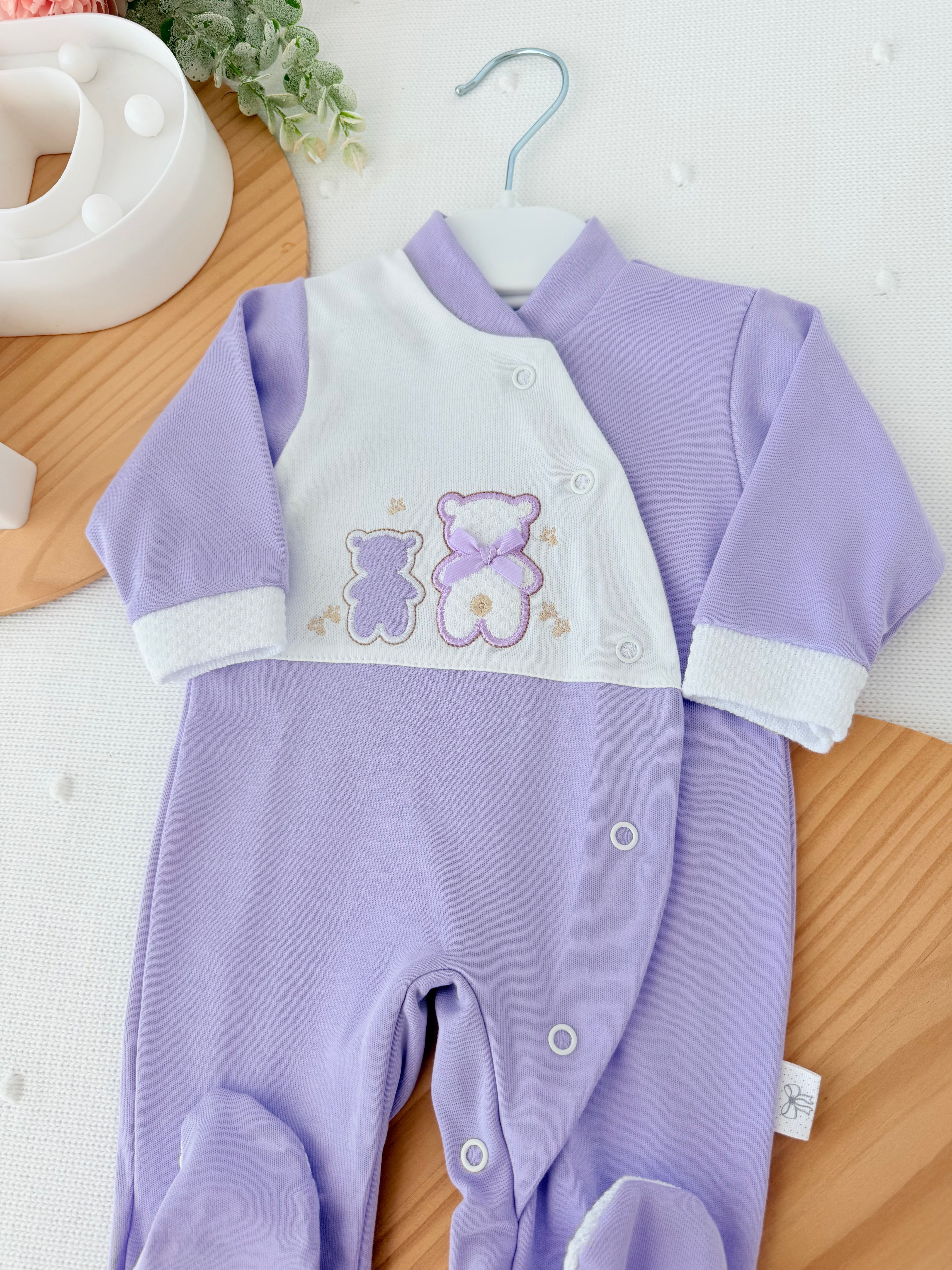 Babygrow ursinhos em algodão