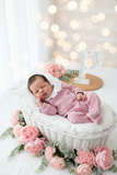 Babygrow pintinhas veludo com golinha