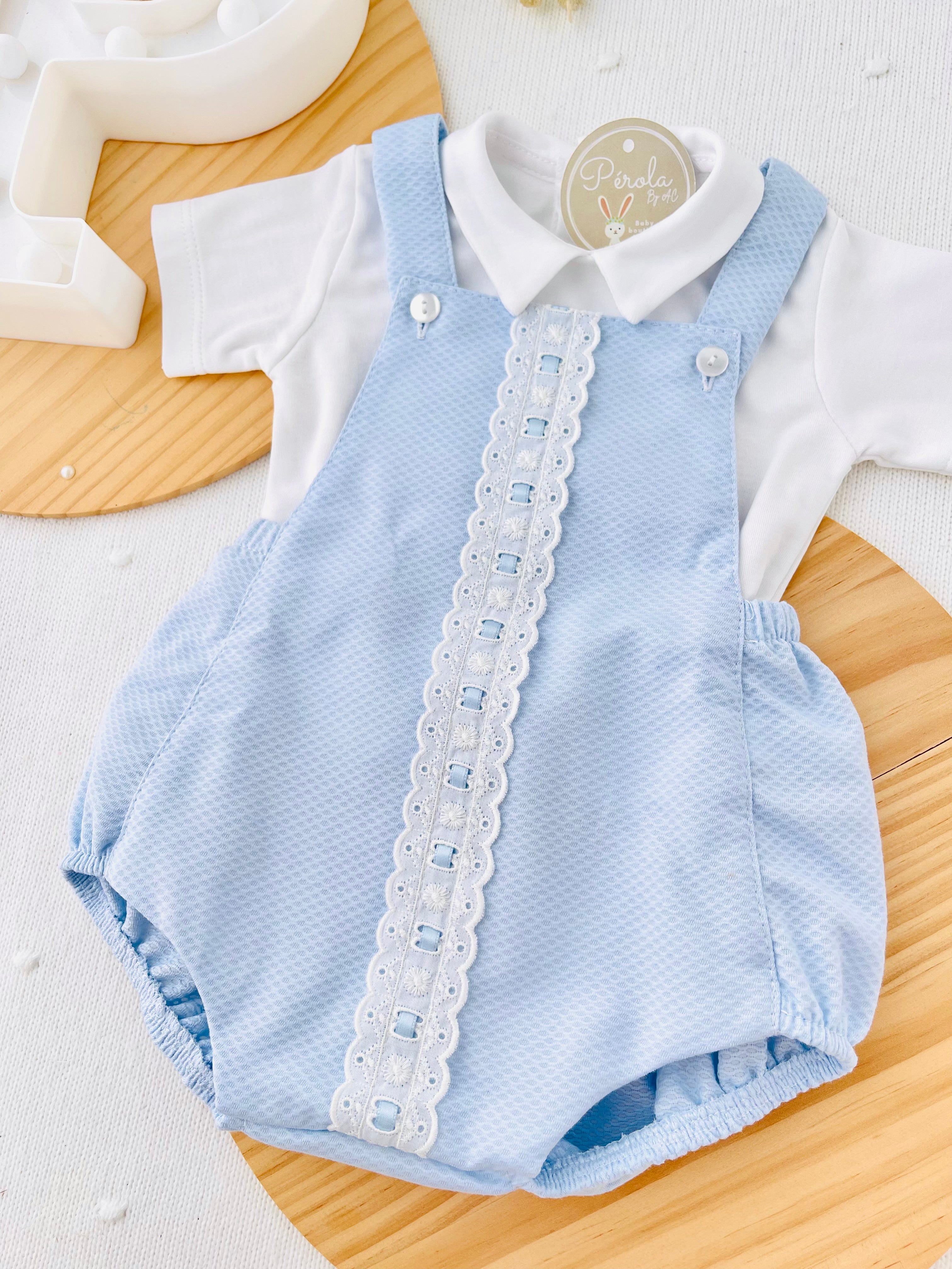 Conjunto João Azul : fofo e camisola