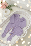 Conjunto Baby love: Babygrow e touca recém nascido
