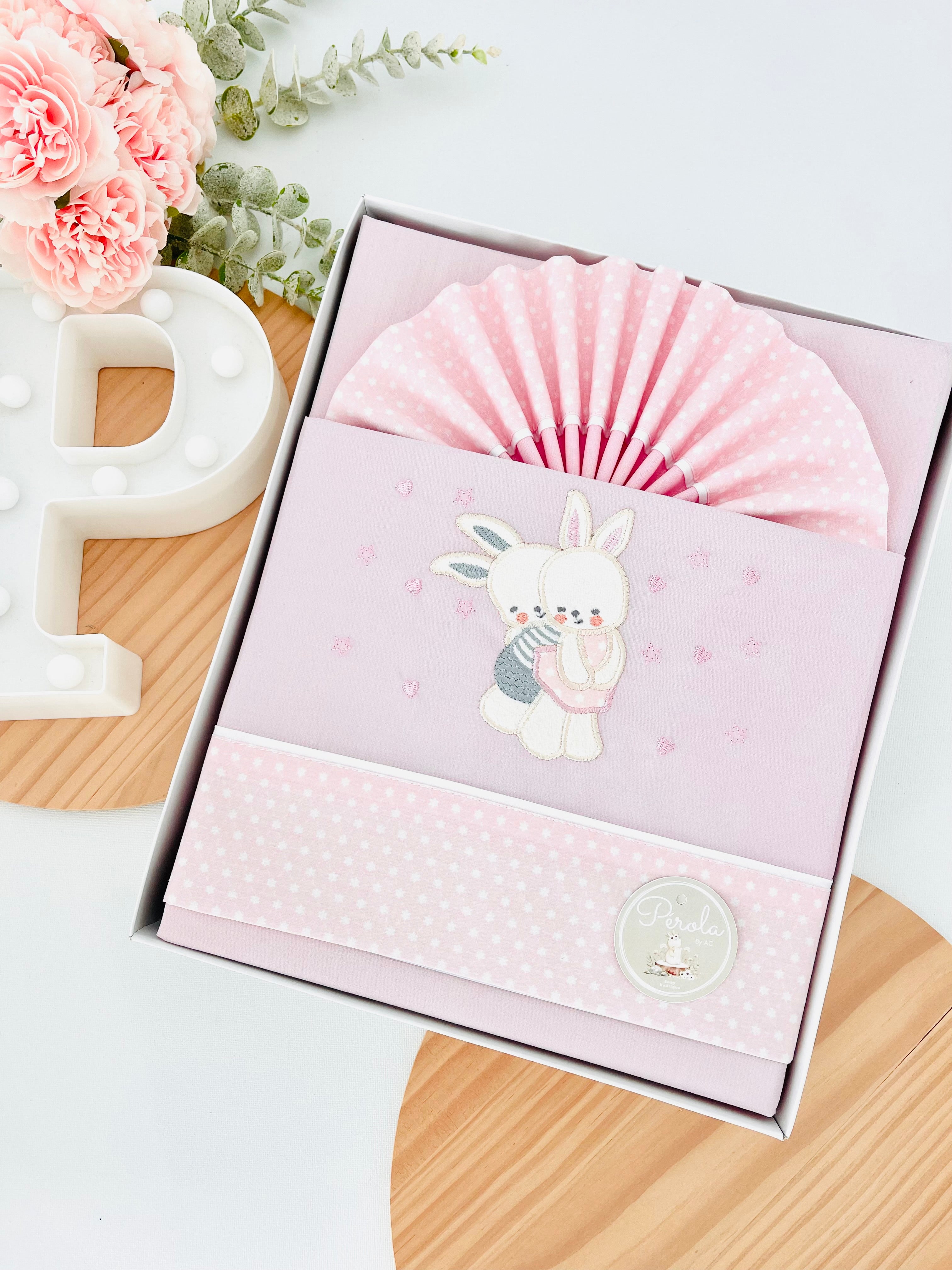 Lençóis algodão berços “next 2 me” coelhinhos