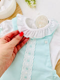 Conjunto Joana verde água