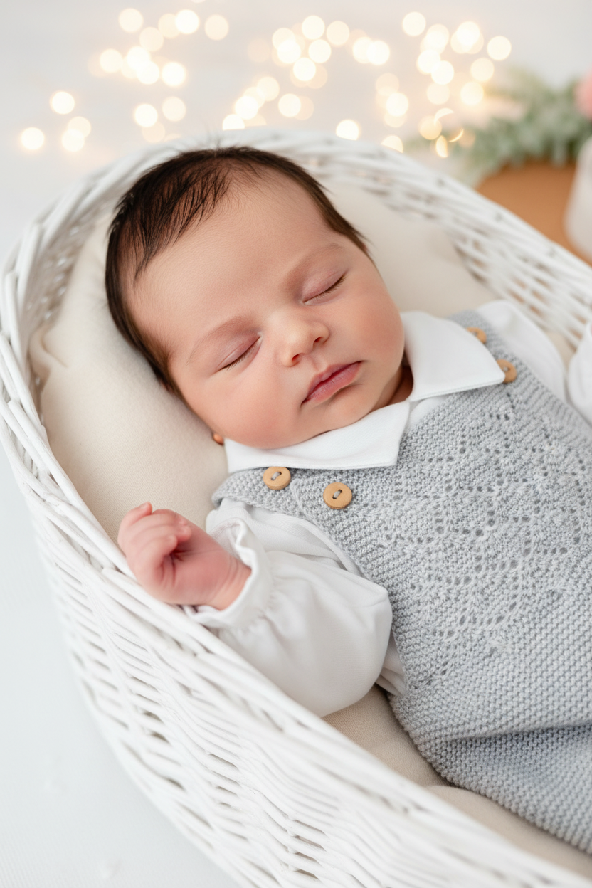 Saída maternidade cinzento : 3 peças Outono/Inverno